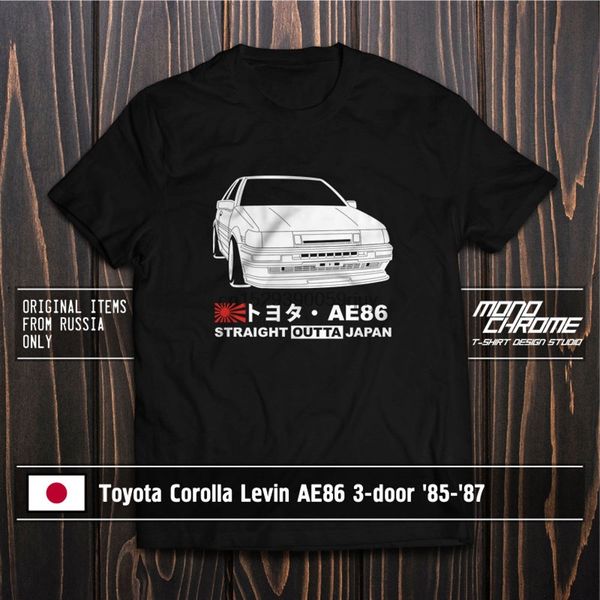 

sport t shirt toyota corolla levin ae86 3 door 85 87