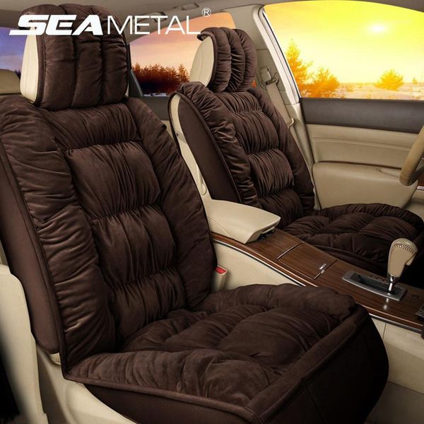 

winter car seat cover warm plush auto seats cover universal automobiles seat-cover cushion car protector seat mats accessories1
