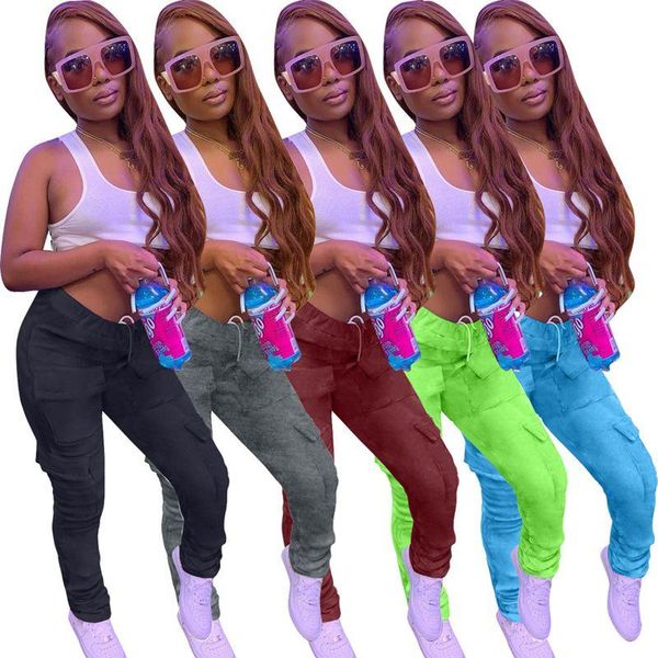 

zkyzwx lounge pants for women bottoms elastic sweatpants fashion streetwear fall plus size neon stretch high waisted trousers, Black;white