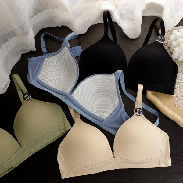 

chrleisure women underwear triangle thin cup bra wire-comfort lntimates leisure adjusted push up bras1, Red;black