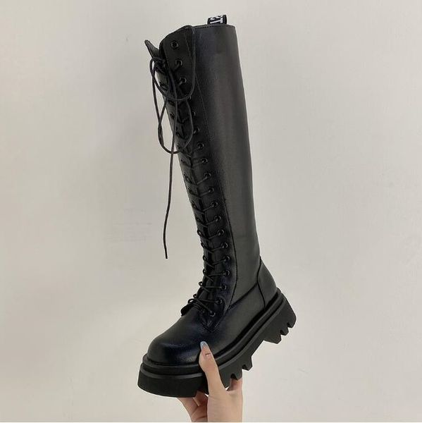 

designer martin boot for women knee boots triple black fashion girl outdoor shoes size 35-40 ing