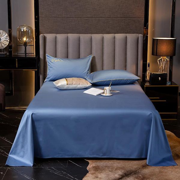 

60 count cotton satin long-staple cotton sheets student dormitory bed bedding sheet