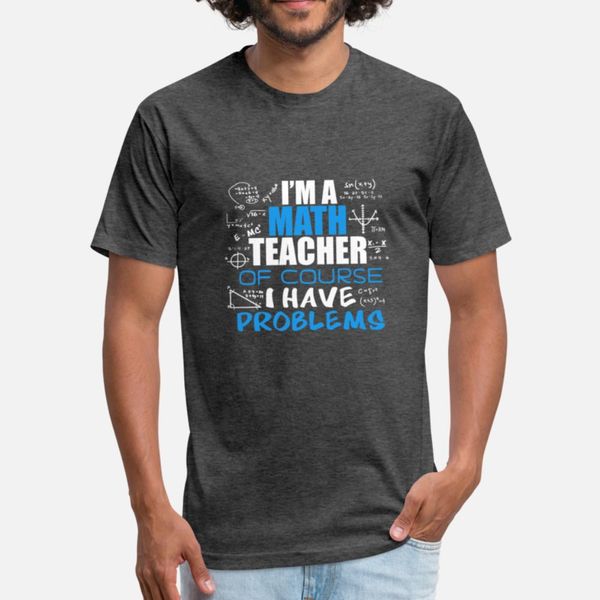 

i'm a math teacher funny mathematics teacher gift t shirt humor breathable summer tracksuit hoodie sweatshirt