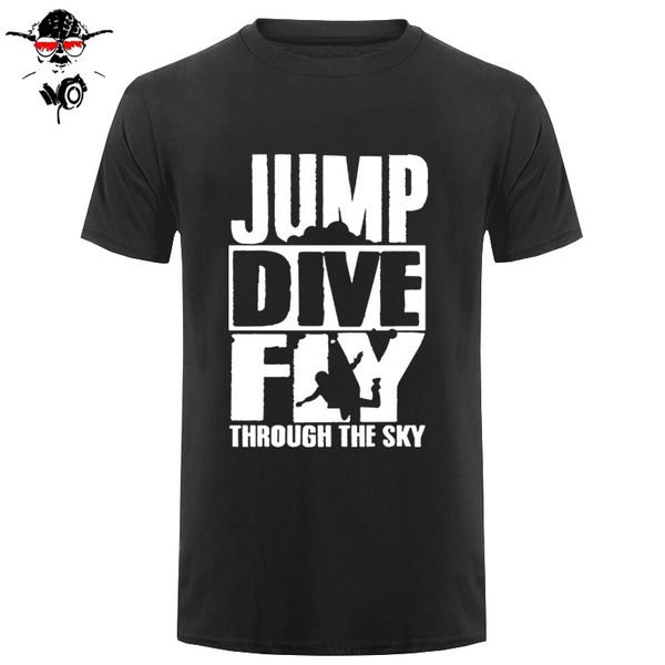 

printed short sleeve cool skydiving jump dive fly through the sky print short sleeve sport hooded sweatshirt hoodie men t shirt