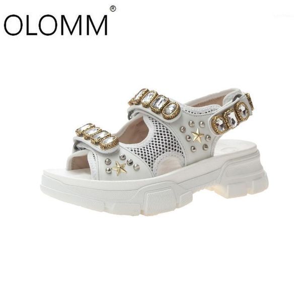 

2020 summer new thick-soled sandals casual women's shoes1, Black