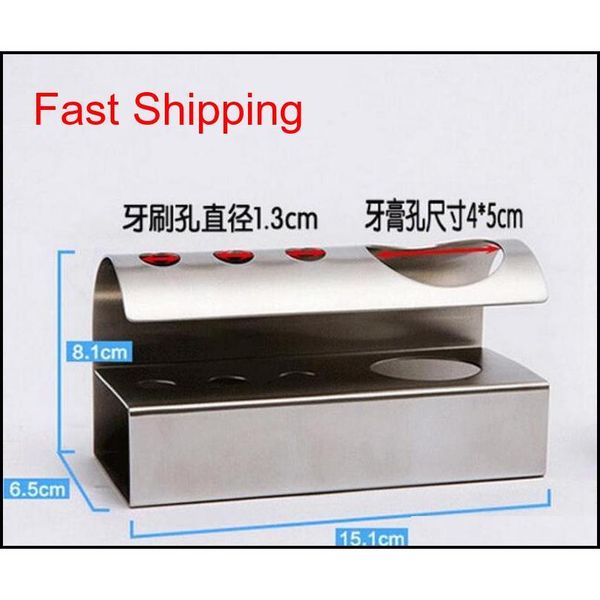 

toothbrush & toothpaste holders bathroom accessory tools inox 304 stainless steel storage rack to qylqcg bdenet