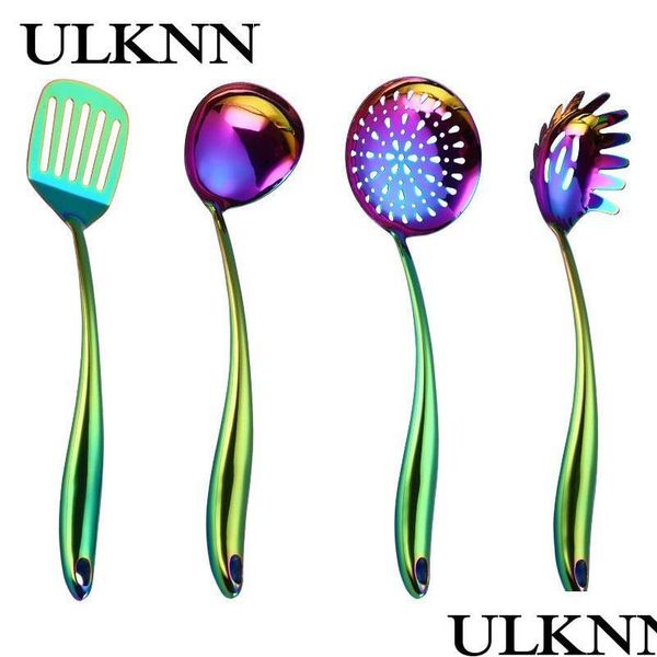 

ulknn stainless steel dazzling spoon serving fork housewear & furnishings kitchen clean convenient colour jllysl lucky2005