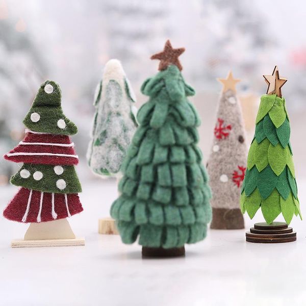 

mini christmas tree deskpine needle christmas tree decorations1