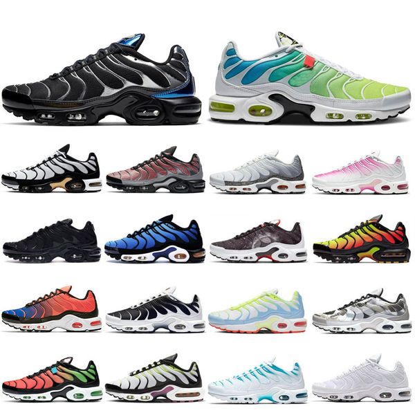 

2021 running shoes for mens smoke grey tn plus hyper psychic blue fury oreo euro tour womens worldwide sports sneakers trainers 36-45