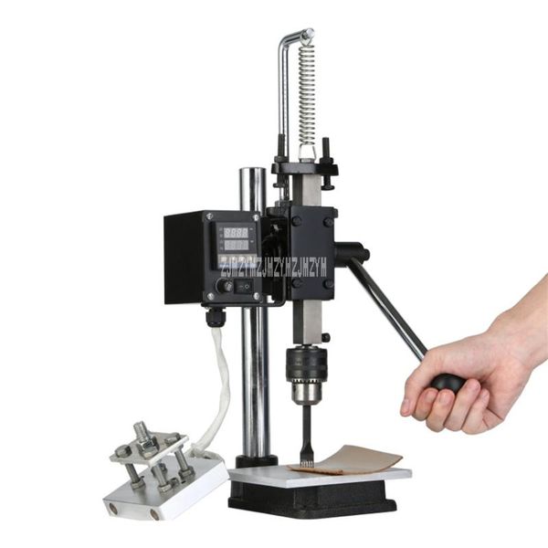 

jxy-sd160b bronzing machine rhombus hole punching machine deskgilding press heat pressing stamping press gilder