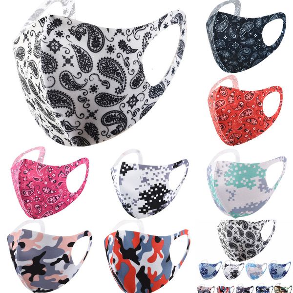 

uop8wu mask fashion face masks printed cartoon camo ice silk facemask women sunscreen spring summer dustproof dust mouth mas n