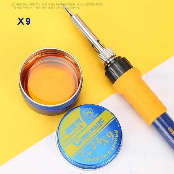 

mechanic pure natural rosin flux solder paste x6/x8/x9 20g soldering iron flux bga soldering paste for pcb bga welding tool