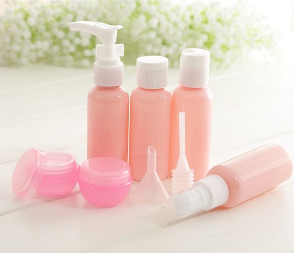 

bottles set 50ml spray bottle leakproof plastic refillable containers squeezable travel perfect for business trip