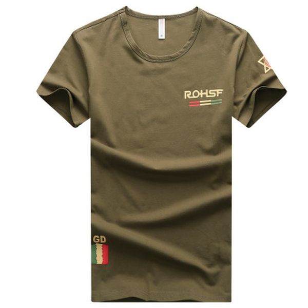 

summer mens t shirts solid cotton homme cargo t-shirt army military style tshirts casual comfortable male tee shirt, White;black