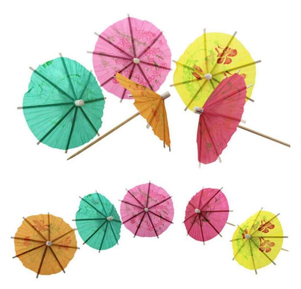 

paper cocktail parasols umbrellas drinks picks wedding event & party supplies holidays home party drink decoration umbrellas sqckmvt