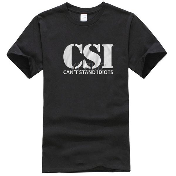 

csi can't stand idiots funny mens t-shirt sport hooded sweatshirt hoodie