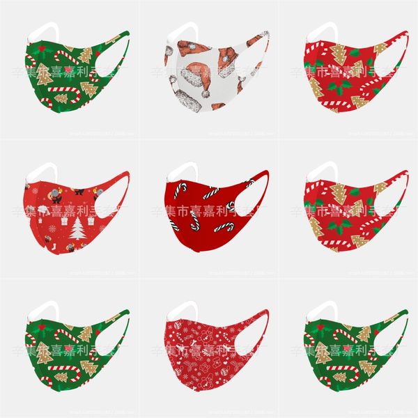 

cotton face christmas masks with breath valve pm2.5 mouth christmas mask anti-dustfabric christmas mask with 2 filters inside#838123143666, Black