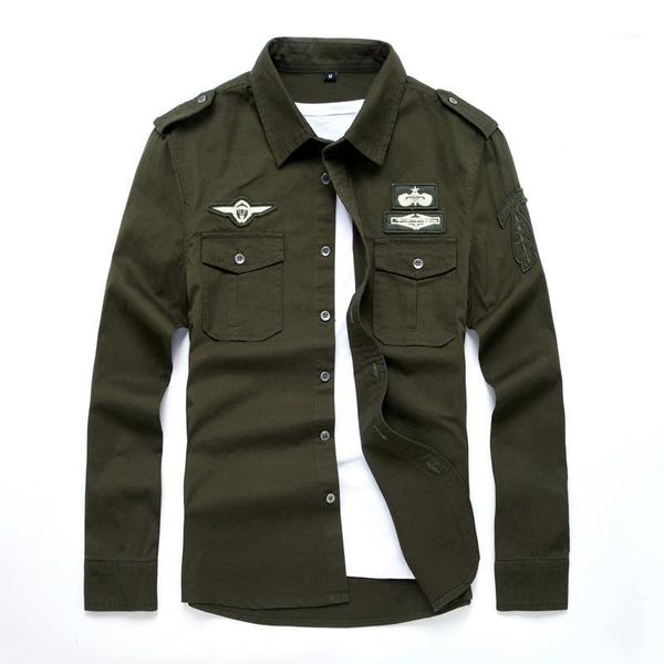 

brand 6xl men's shirts long sleeve bomber shirt male cotton embroidery fit slim casual polit shirt men clothing afjh0181, White;black