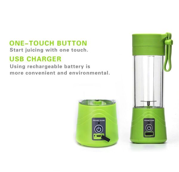 

380ml portable blender juicer cup usb rechargeable electric matic smoothie vegetable fruit citrus orange juice jlloup mx_home