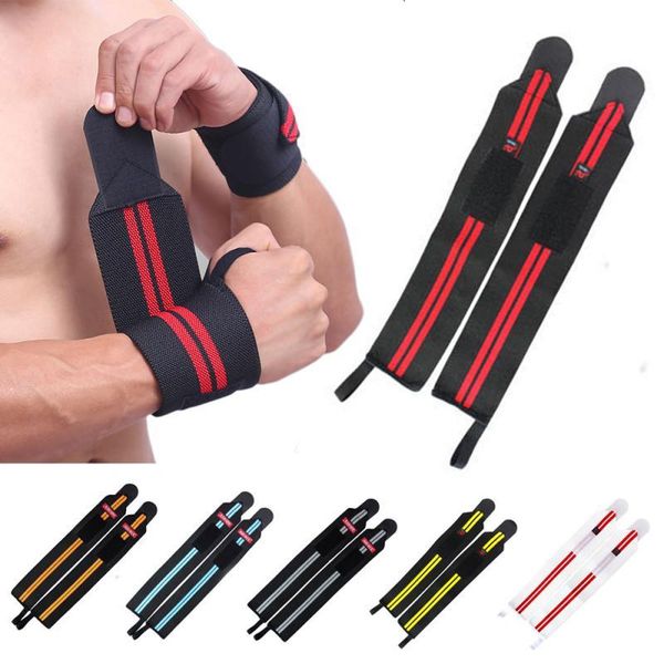 

wrist support padded weight lifting gloves bar grip barbell straps wraps hand protection training gym&home straps wrist support, Black;red