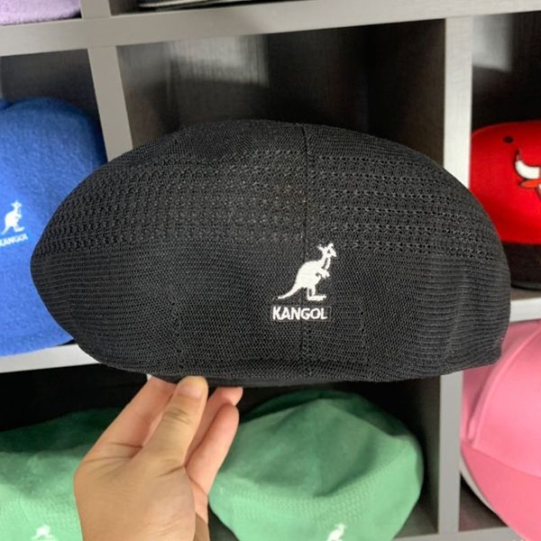 

hxkk 2019 summer style caps smile leopard leather usa flag stars kangroo baseball women yums men gorras bones snapback hats winter ka, Brown;gray