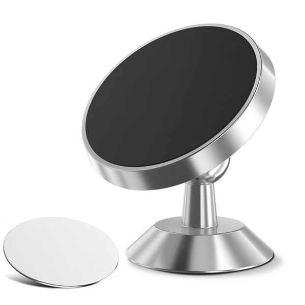 

metal magnetic car phone holder for iphone samsung xiaomi 360 air magnet stand in car gps for tabletsmartphones suporte telefone wmtckx
