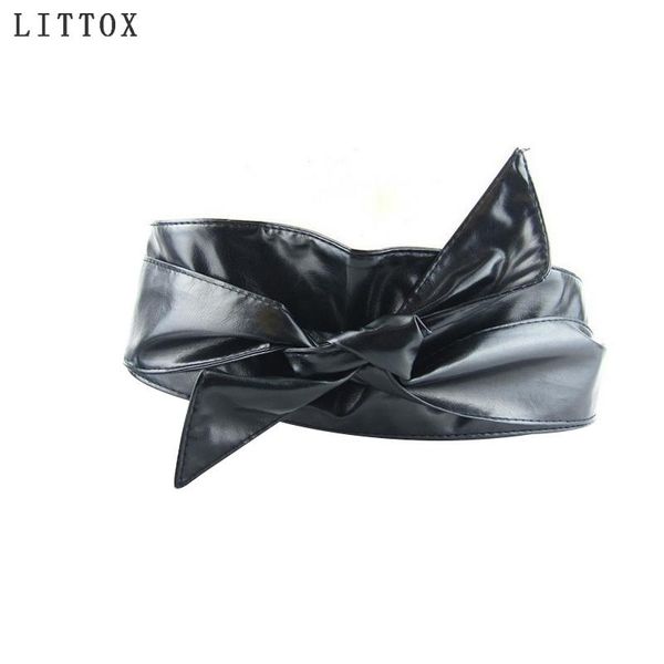 

fashion women wide elastic belt pin buckle pu leather belt for women elastic wide waist belts casual, Black;brown