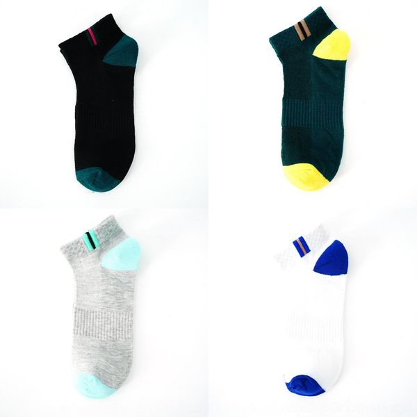 

fazir spring summer and socks new and mesh sports versatile men's absorb sweat boat ventilate men's boat socks uqepm, Black