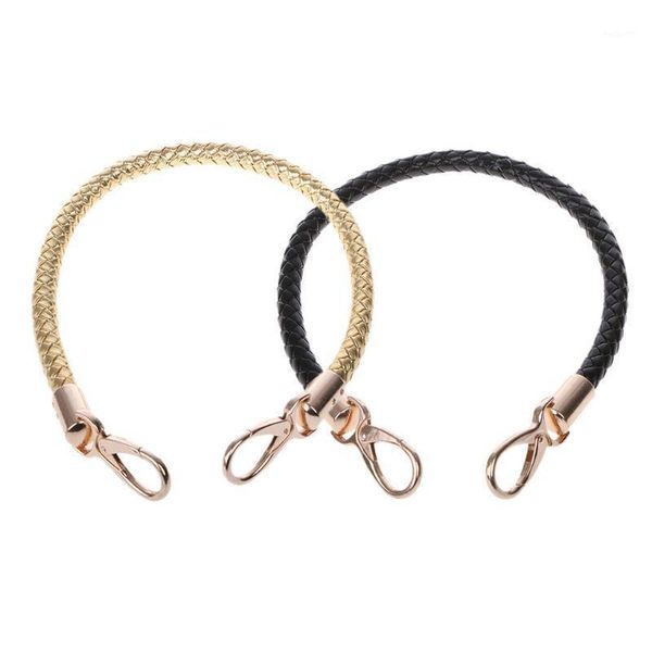 

bag parts & accessories diy replacement straps handle detachable shoulder bags handbag short strap 28gd1, Black