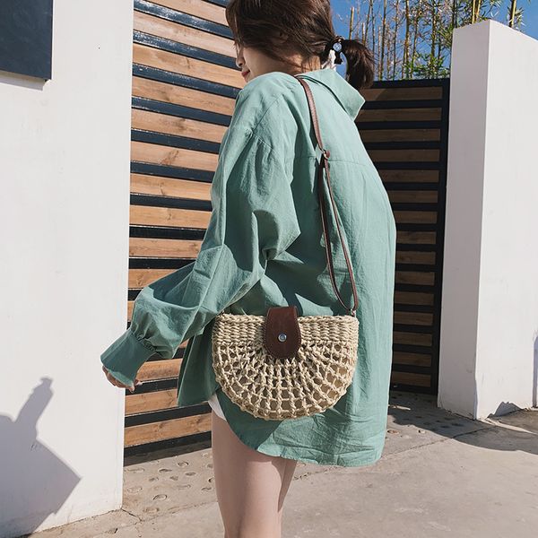 

hbp non-brand ins women's straw bag, versatile beach holiday bag, new fashion rattan bag 1 sport.0018 o0ka