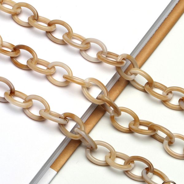 

16 color acrylic leopard shell luxury two color acrylic eyeglasses chain fashion women glasses cord sunglasses accessories h jllzvt