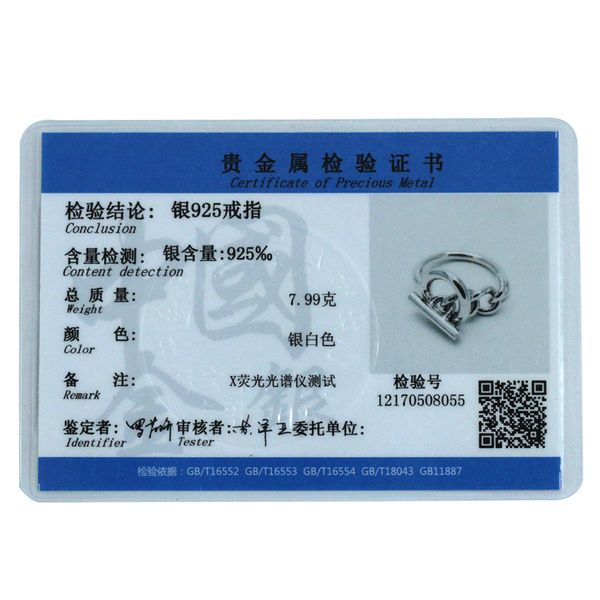 

moonmory 925 rope chain with hoop lock for women french popular clasp ring sterling silver jewelry making q1218, Golden;silver