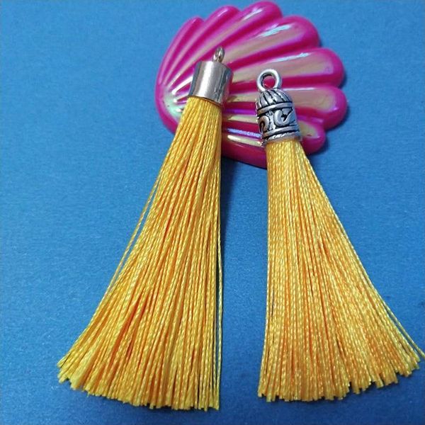 

20pcs mini metal cap tassel earrings jewelry curtain garments decorative accessories diy key chain fringe trim tassels pendant h jllnjv