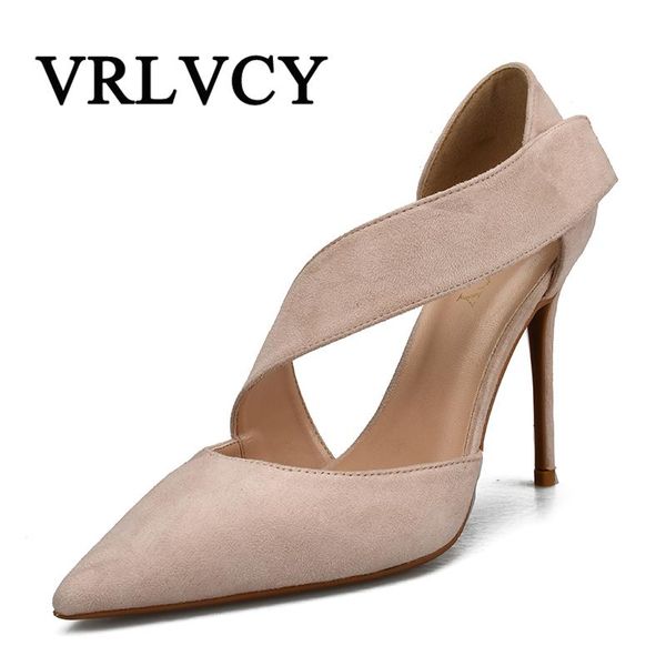 

elegant women pumps high heels pointed toe women shoes ultra thin heels shoes female nightclub party, Black