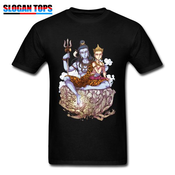

black tshirt shiva parvati hinduism for customized god & tees birthday gift lovers day sport hooded sweatshirt hoodie men t shirt