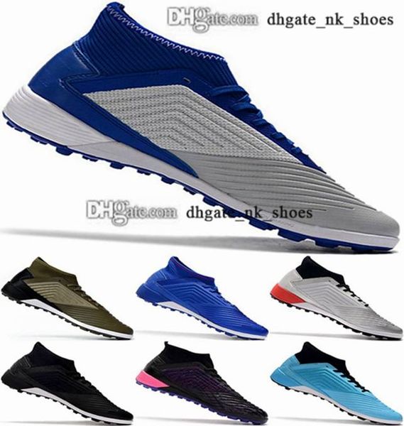 

calcio mens predator tango 19 crampons de shoes men astro turf eur soccer cleats 12 tf women size us 46 in 38 football boots white classic