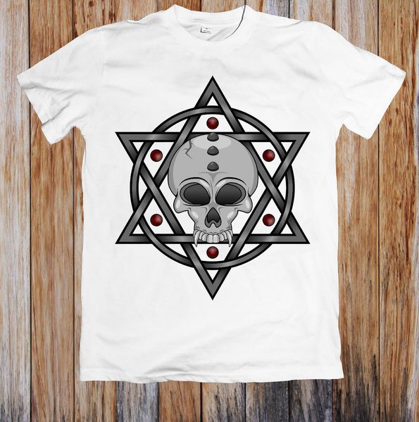 

estrella hexagrama calavera t-shirt sport hooded sweatshirt hoodie