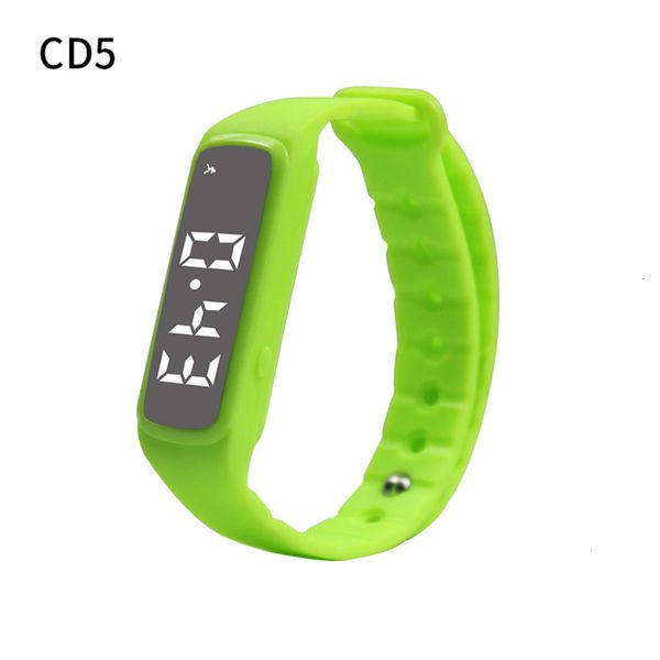 

cd5 screen printing rechargeable smart bracelet silicone wristband step watch sports bracelet--bgt
