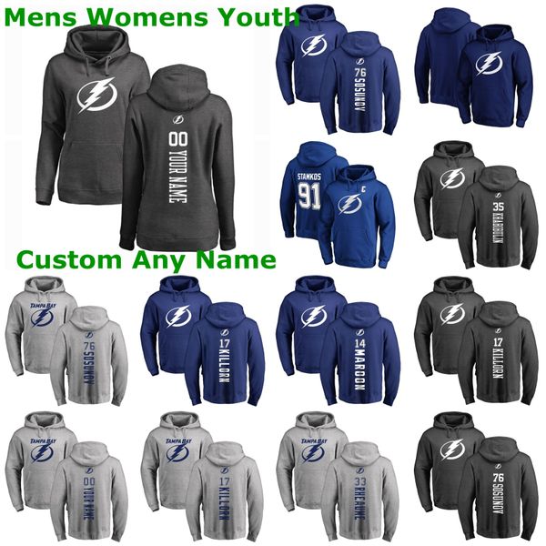 

tampa bay lightning pullover hoodie jan rutta luke schenn mikhail sergachev kevin shattenkirk curtis mcelhinney hockey sweatshirts custom, Red