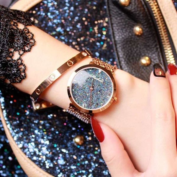 

new low fashion price korean masari tassel watch full diamond women's watch m-9064, Slivery;brown