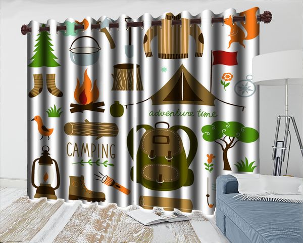 

3d занавес окно 3d занавес дизайн для повседневной жизни спальни picture window лечения портьера home decor занавеса