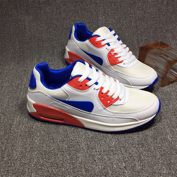 

max90 spring summer korean version air cushion increase men and women sports casual running shoes online store a1, Black