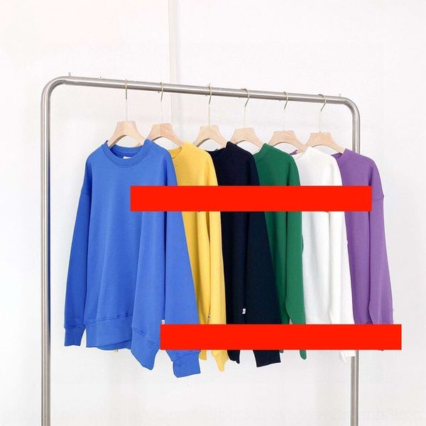 

pdkhk men's korean and sweater 082702 2020 autumn thin long sleeve sweater style loose casual trendy women's saqha, Black