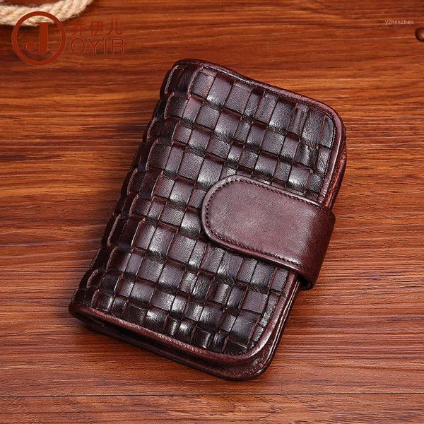 

wallets leather wallet business retro men clutch bag fashion casual card bit more handmade men's bag1, Red;black