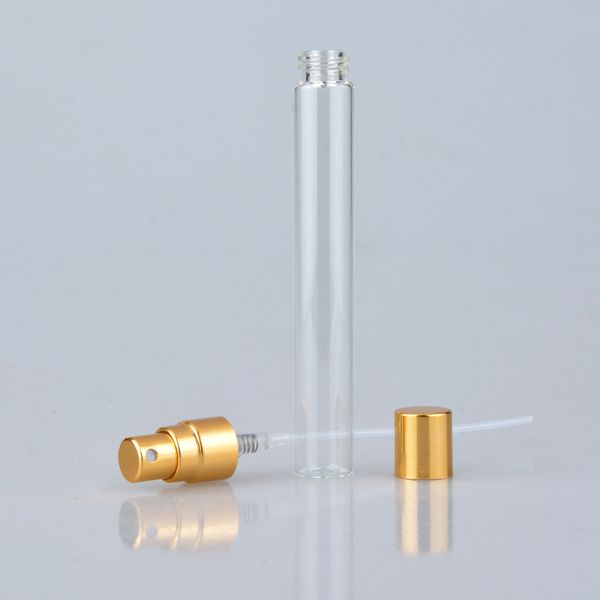 

10ml aluminum glass perfume sprayer perfume bottle travel portable spray bottle empty refilable cosmetic containers sample vials 13 l2