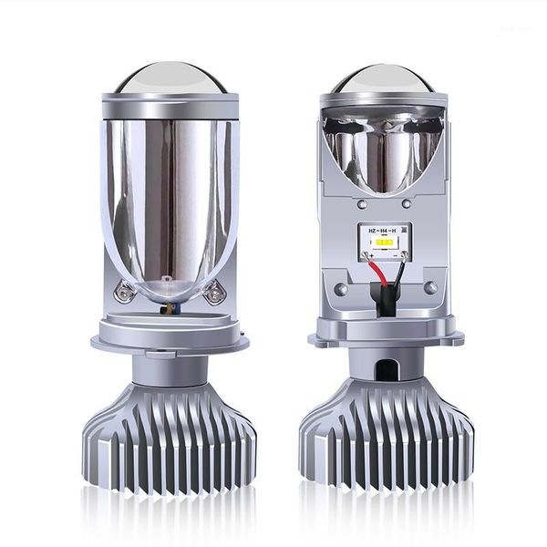 

led headlight bi led y6s h4 mini projector lens automobiles bulb1