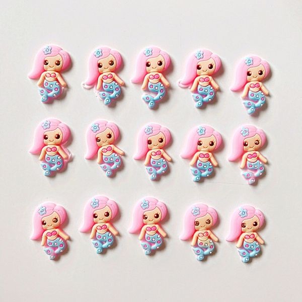 

new 100pcs/lot cute flatback diy hair bow accessories shower decoration center crafts y200710, Slivery;white