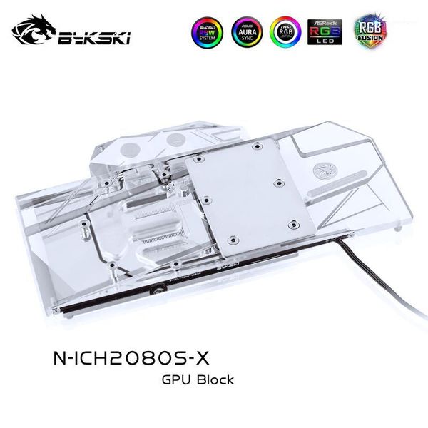 

bykski watercooler compatible inno 3d geforce rtx2080 super,2070 super graphics card full cover water block,5v/12v,n-ich2080s-x1