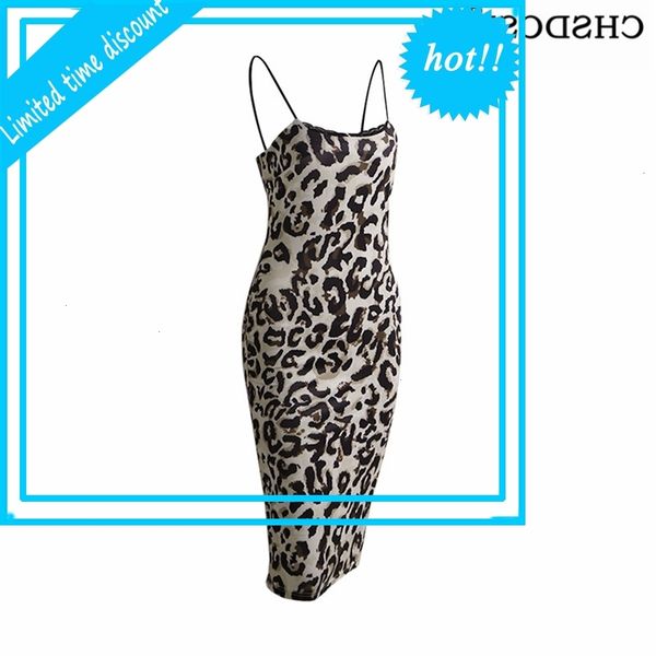 

women midi strap backless printed leopard dress fashion elegant ladies snake vestido party club dresses, Black