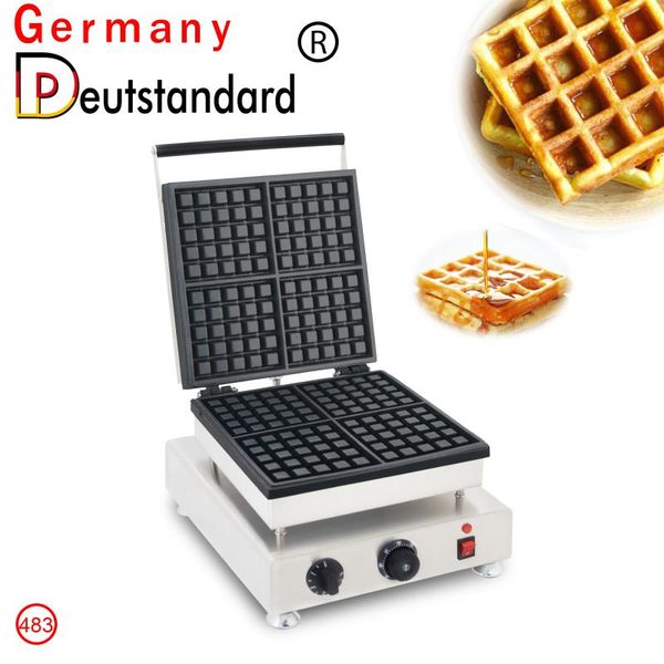 

bread makers four pieces of waffle machine lattice square maker professional making oven belgian with ce